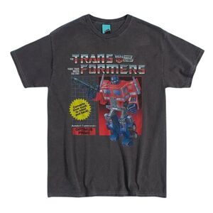 Transformers Unisex Adult Optimus Prime T-Shirt / Black